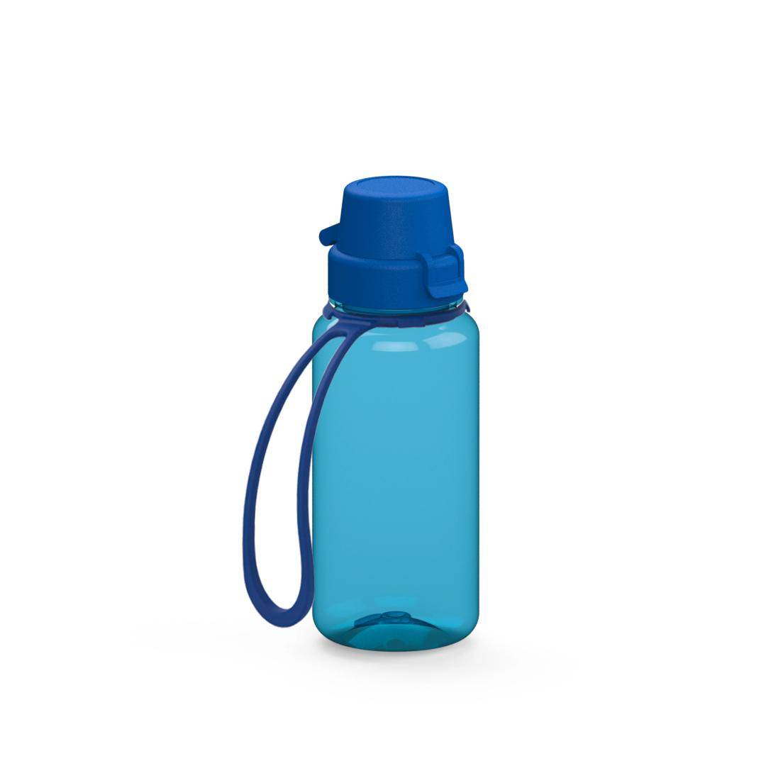 0,4 L Wasserflasche "School" Tritanflasche mit Trägerband