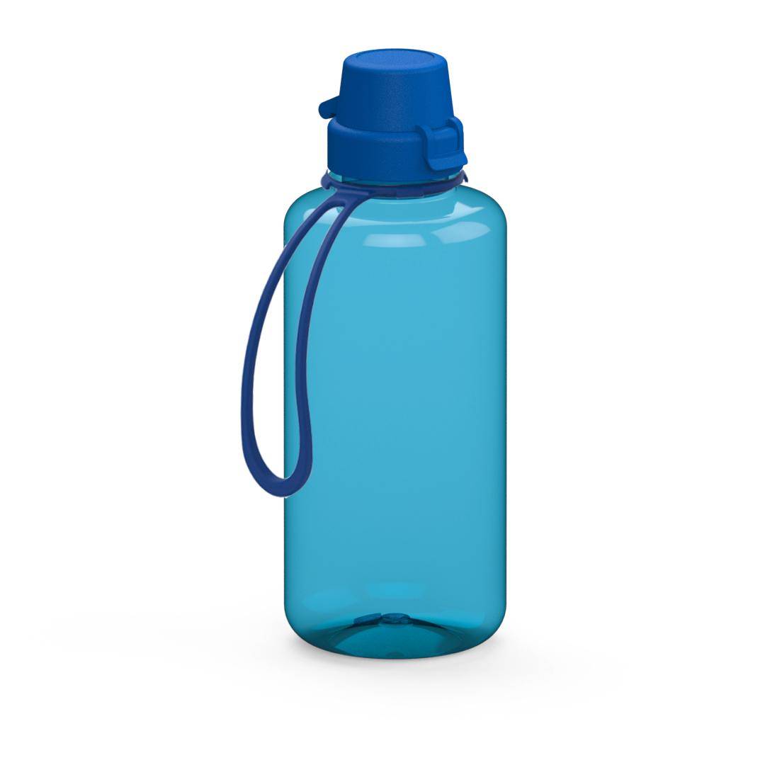 1 L Wasserflasche "School" Tritanflasche mit Trägerband