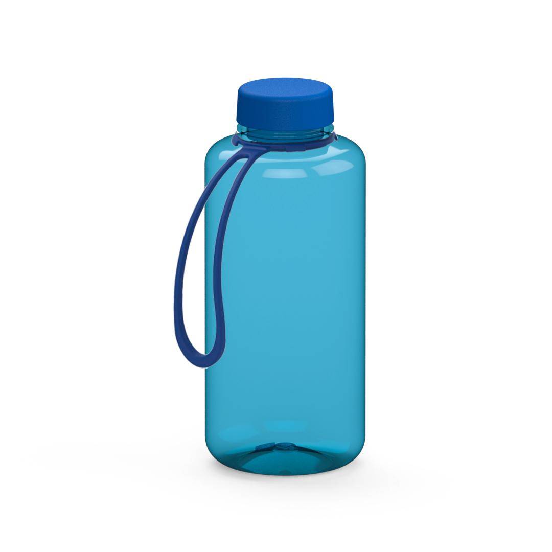 1 L Wasserflasche "Refresh" Tritanflasche mit Trägerband