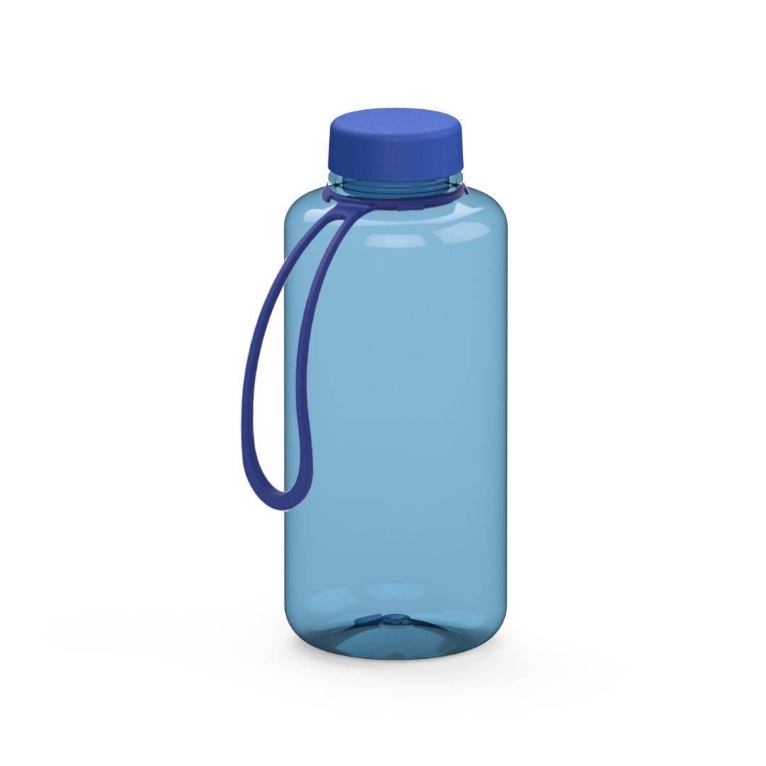 1 L Wasserflasche "Refresh" Tritanflasche mit Trägerband