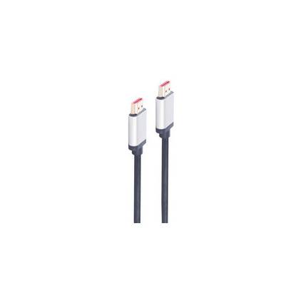 Zwei schwarze USB-Kabel mit silbernen und roten Steckern auf weißem Hintergrund.