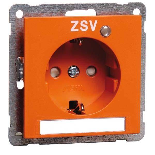Peha SCHUKO-Steckdose orange D20.6511.332LED/4ZSV