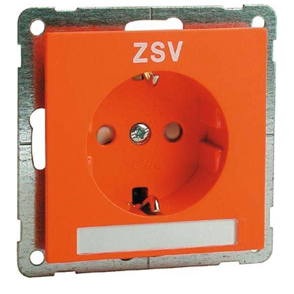 Peha SCHUKO-Steckdose orange D 20.6611.332 NA ZSV