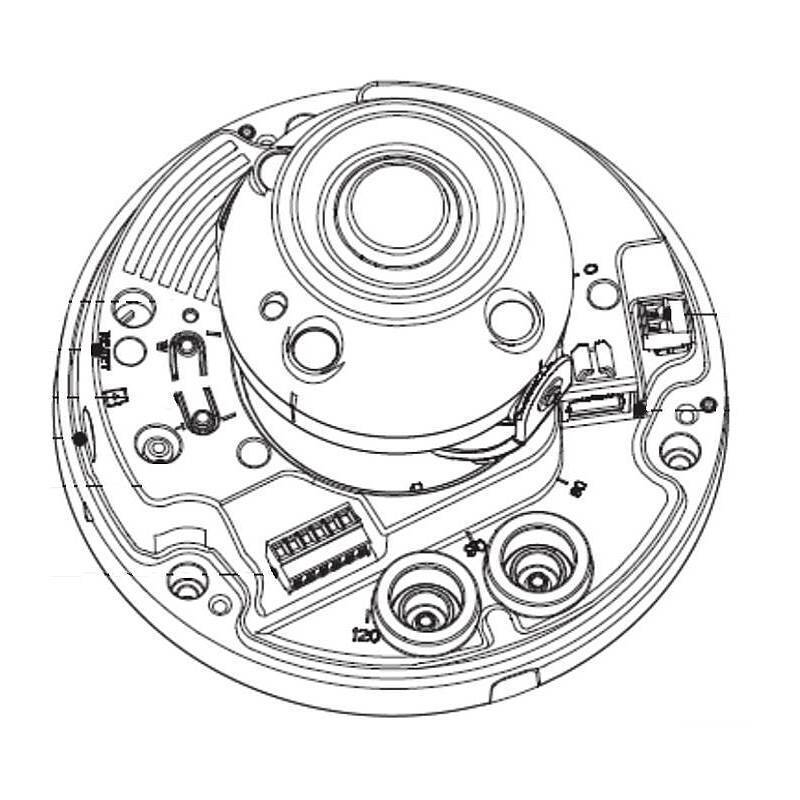 Dahua IPC-HDBW5231EP-ZE-HDMI IP-Kamera 2MPx T/N IR, 1080pDome Kamera | Blickwinkel:101° - 31° (Objektiv-Brennweite 2,7