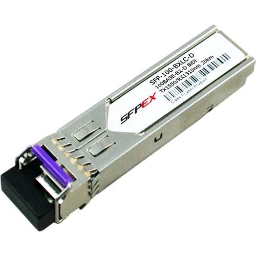 Alcatel Lucent - SFP (Mini-GBIC)-Transceiver-Modul - GigE - 100Base-BX-D - LC Single-Modus - bis zu 20 km - 1310 (RX)