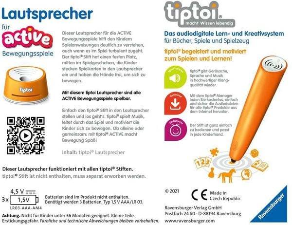 Ravensburger - ACTIVE Lautsprecher