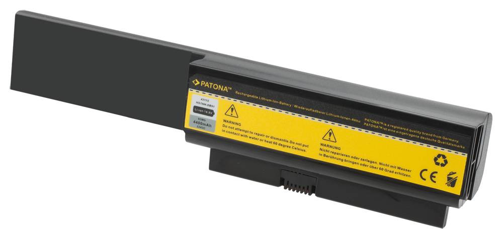 Patona - Ersatzakku - HP Compaq HSTNN-DB91 - 14,8 Volt 4400mAh Li-Ion