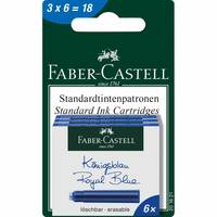 FABER-CASTELL - Tintenpatronen blau 3 Schachteln BK