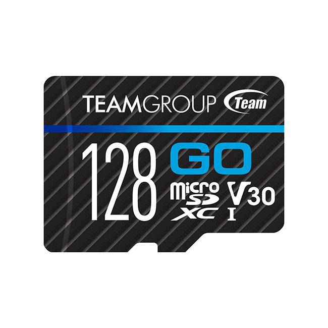 TeamGroup 128GB microSDXC-Speicherkarte, gekennzeichnet mit 