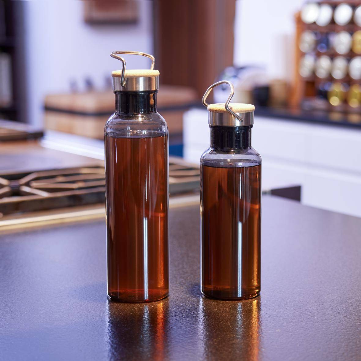 0,6L Wasserflasche "Cascada" Tritanflasche mit Schraubdeckel