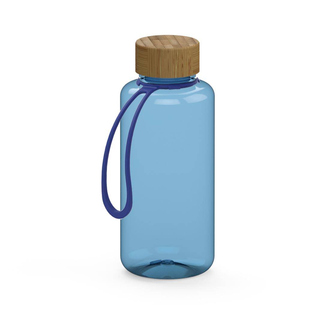 1 L Wasserflasche "Natural" Tritanflasche mit Trägerband