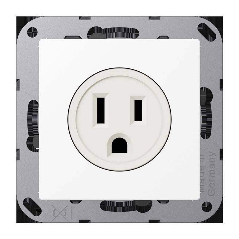 Jung Steckd NEMA15 A125 A 521-15 WWM