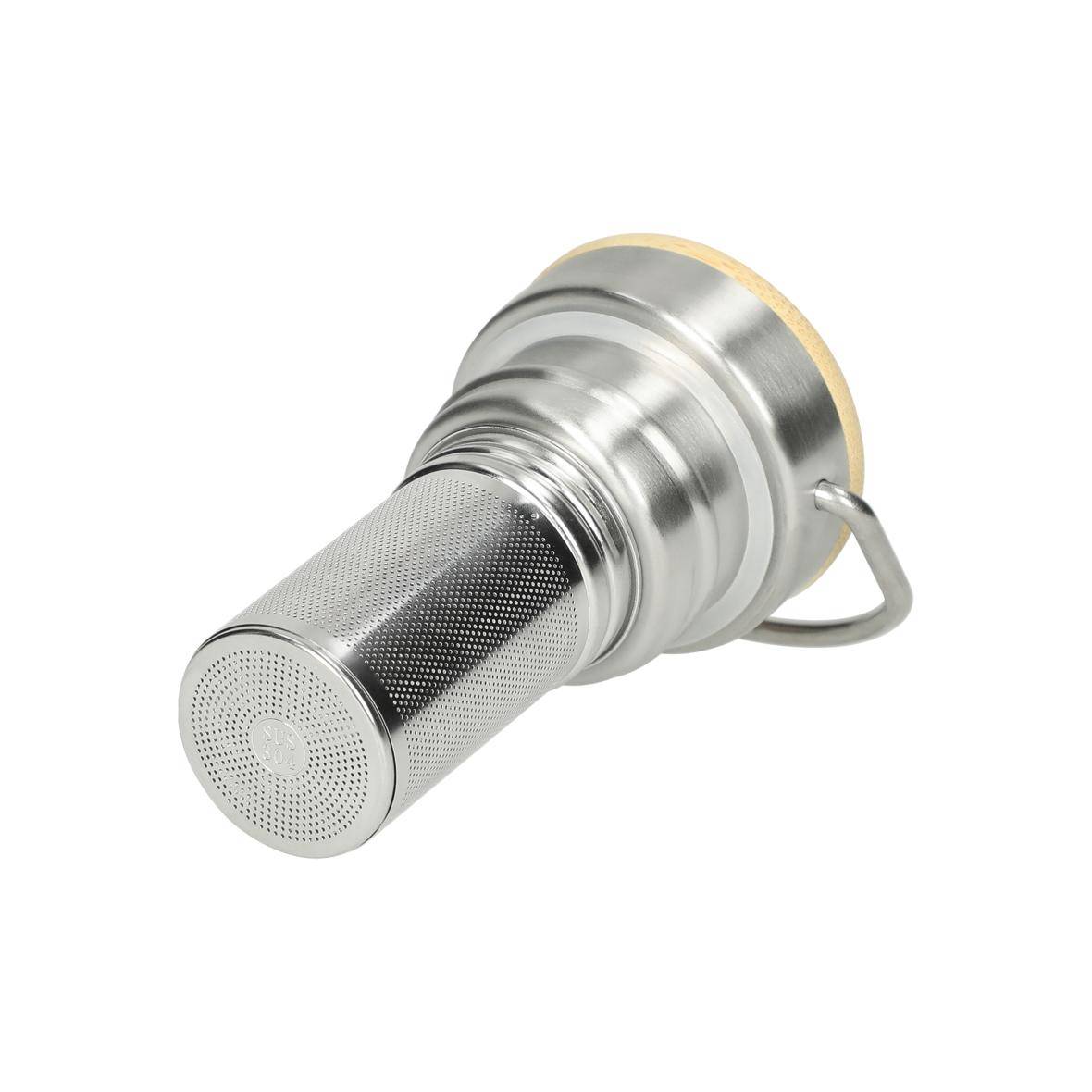 Siebeinsatz für Flasche "Cascada" silber