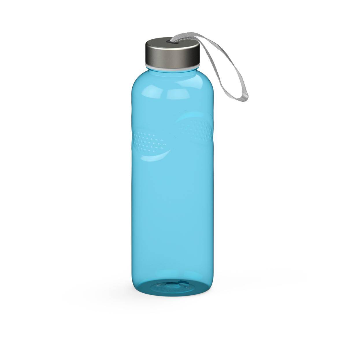 1 L Wasserflasche carve "Pure" Tritanflasche mit Trägerband