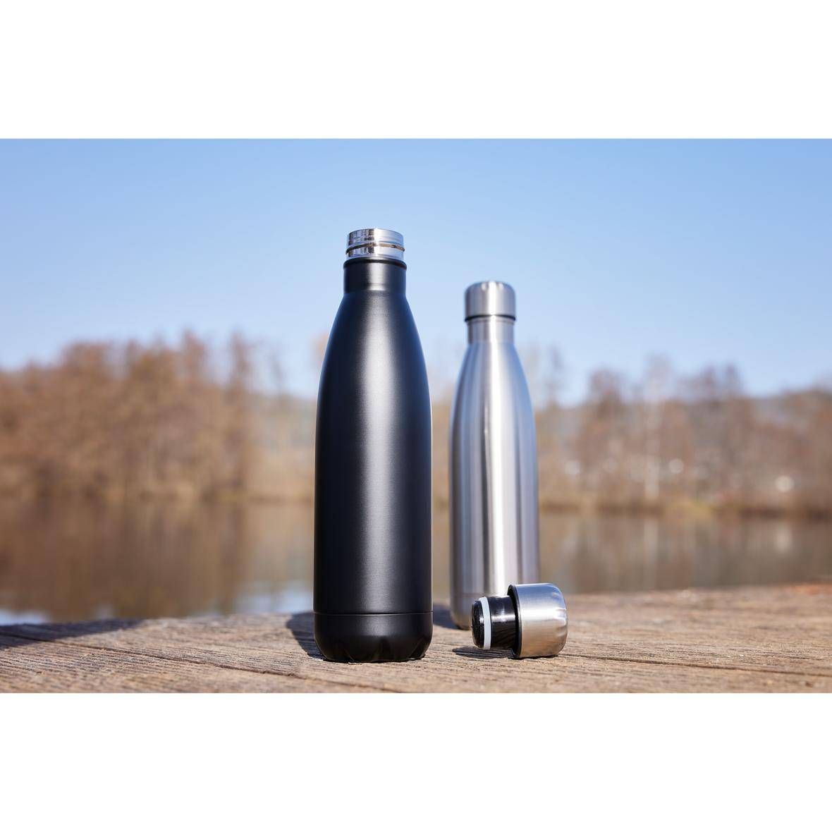 0,5 Liter Trinkflasche für heiße und kalte Getränke