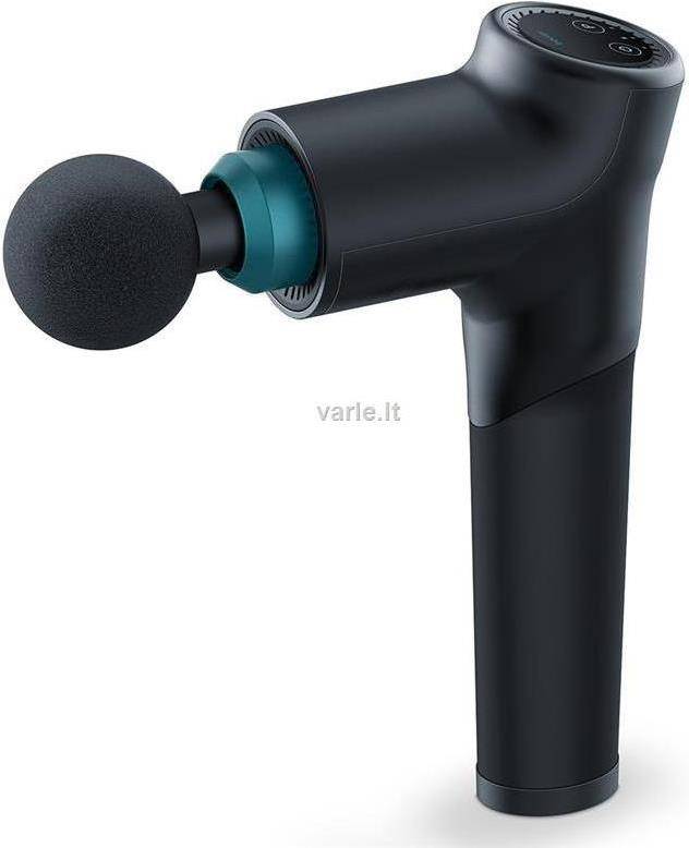 Beurer MG 185 sw Massage Pistole mit 5 Aufsätzen 9 Intensitätslevel (645.33)