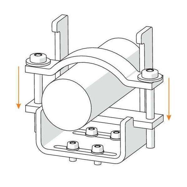 Stahl Zugentlastung 8169C1