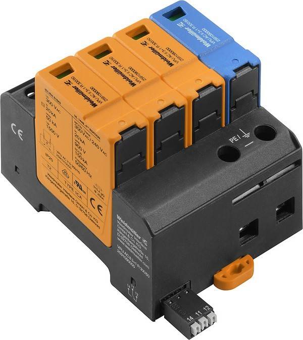 Weidmüller Überspannungsableiter VPUACIIF3+1R300/40