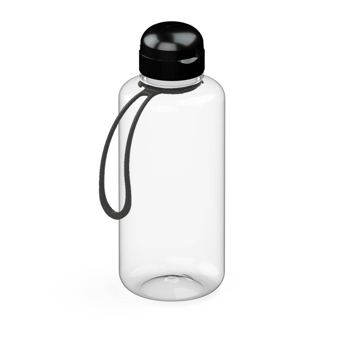 1 L Wasserflasche "Sports" Tritanflasche mit Trägerband