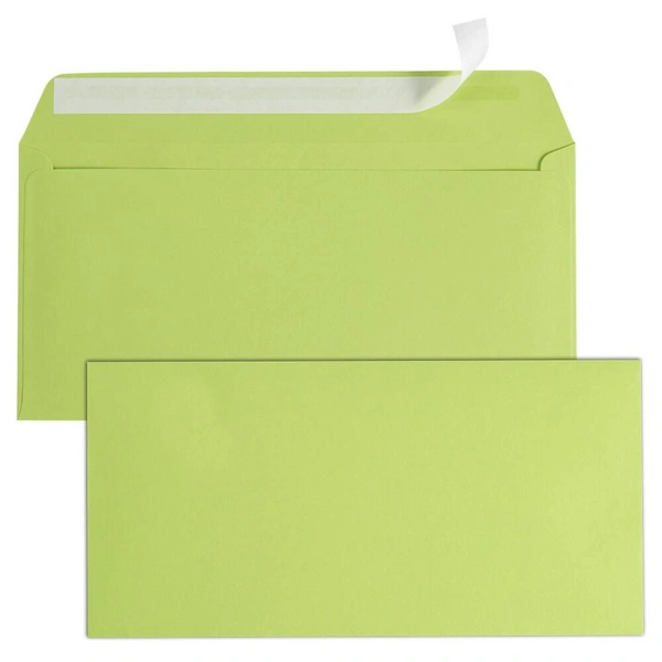 Papyrus Briefumschläge colors DIN lang+ ohne Fenster grün 25 St. Papyrus Briefumschläge colors DIN lang+ ohne Fenster grün 25 St.