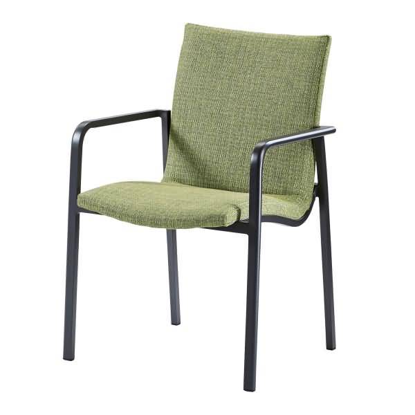 Stapelstuhl Positano 45121250 anthrazit/gn 4 Stück