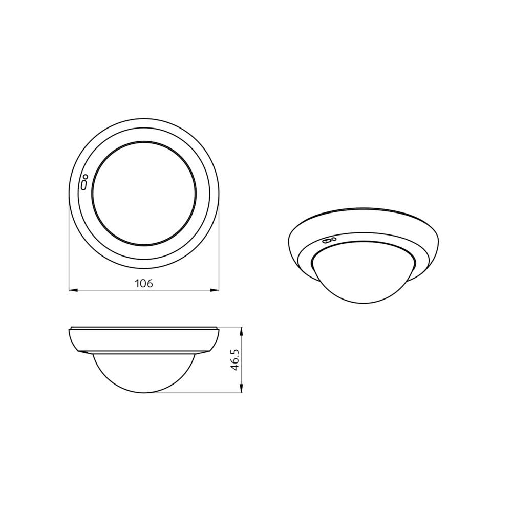 BEG Brück Electronic Korridorlinse 93073