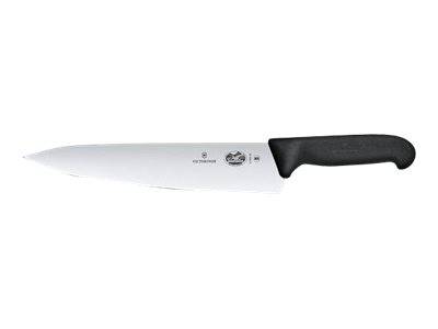 WENGER - Victorinox Fibrox - Küchenmesser - 25 cm - Schwarz