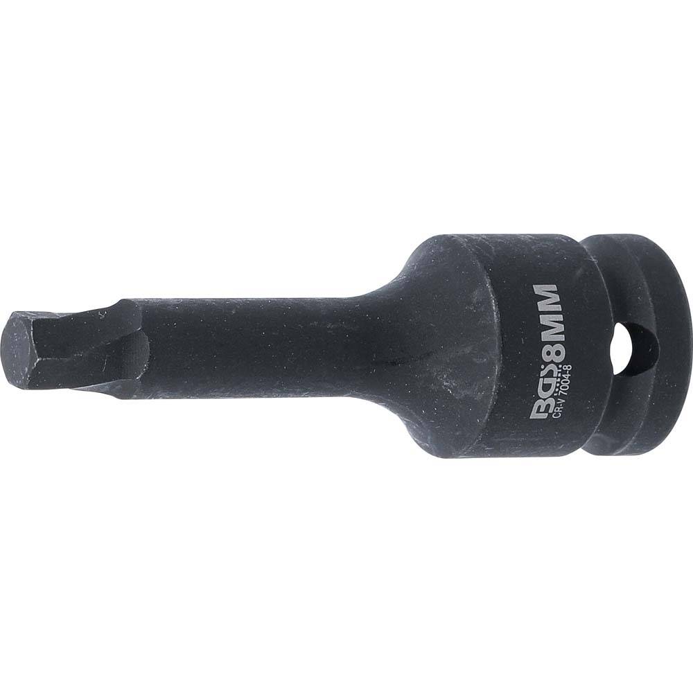 Schraubenausdreher - für defekten Innensechskant - 8 mm - Antrieb Innenvierkant 12,5 mm
