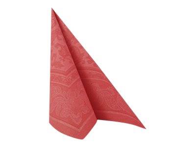 PAPSTAR ROYAL Collection - Serviette - Grösse 40 x 40 cm - Einweg - Rot (Packung mit 50)