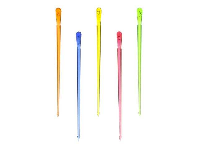 PAPSTAR - Spieß - 8 cm - Einweg - gemischt (Packung mit 500)