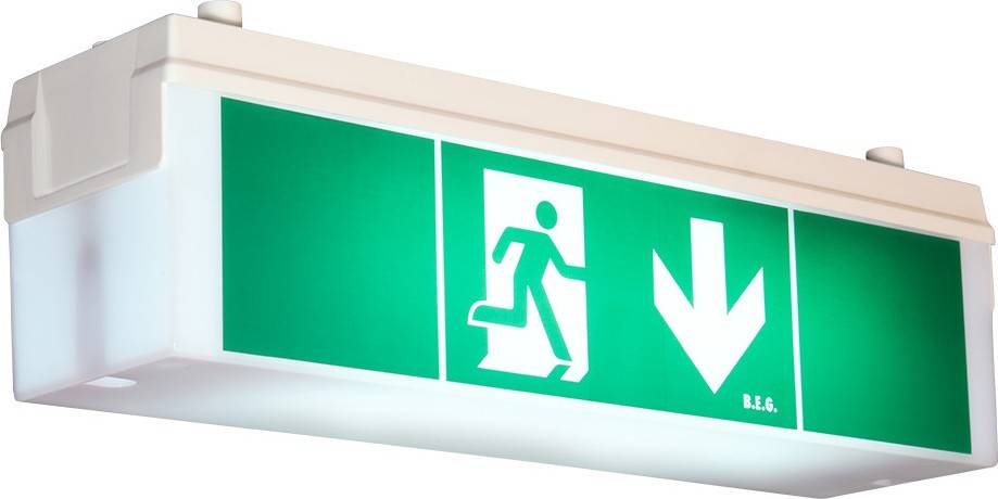 BEG Brück Electronic LED-Rettungszeichenleuchte 2DN14/6/3DALI-LED