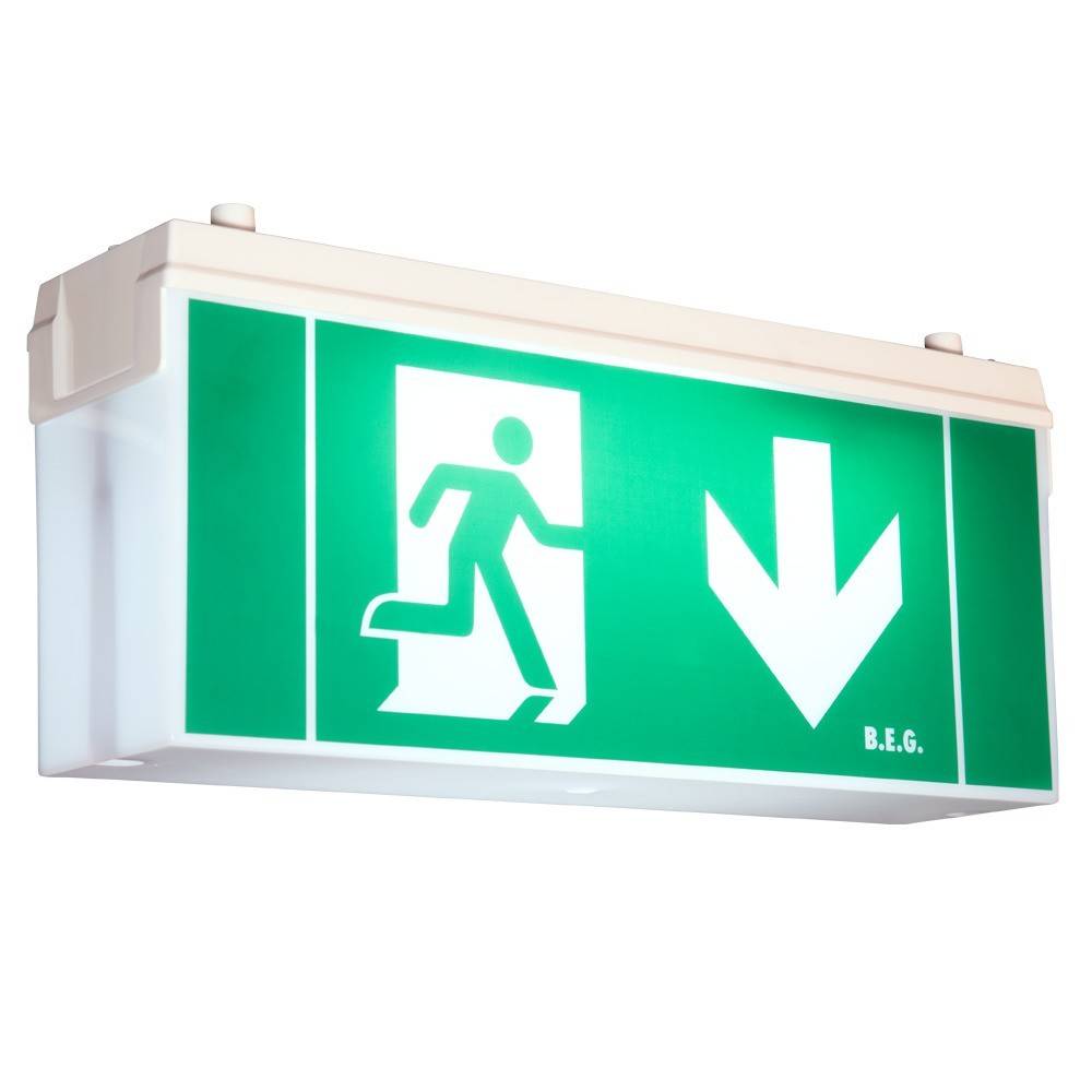 BEG Brück Electronic Rettungszeichenleuchte 2DN-H25/8/3-LLD