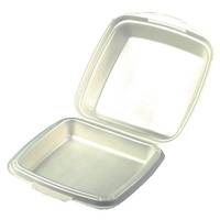 Papstar 12043, Brotdose, Erwachsener, Beige, Expandiertes Polystyrol (EPS), Monochromatisch, Rechteckig