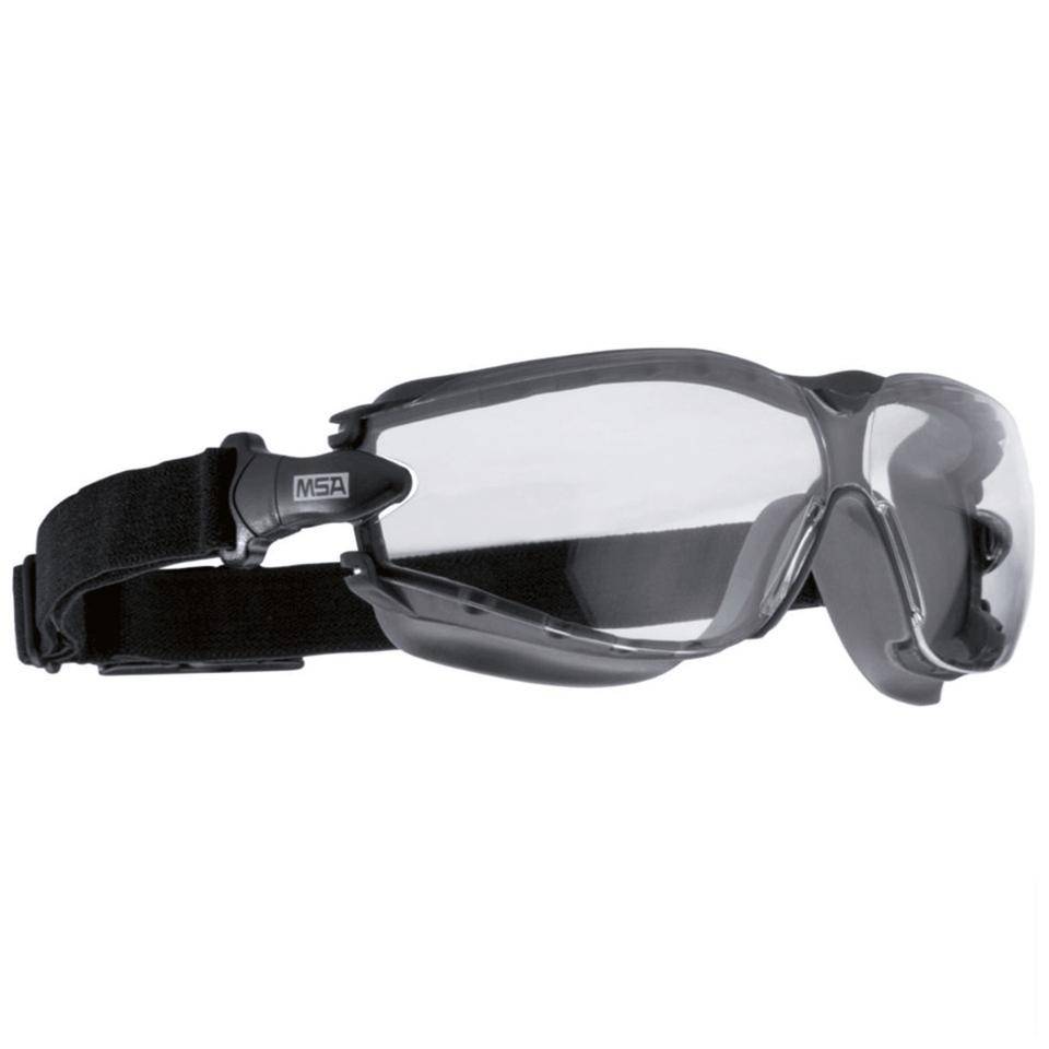 MSAsafety Vollsichtschutzbrille Altimeter, schwarz, farblose PC-Scheibe, 42g
