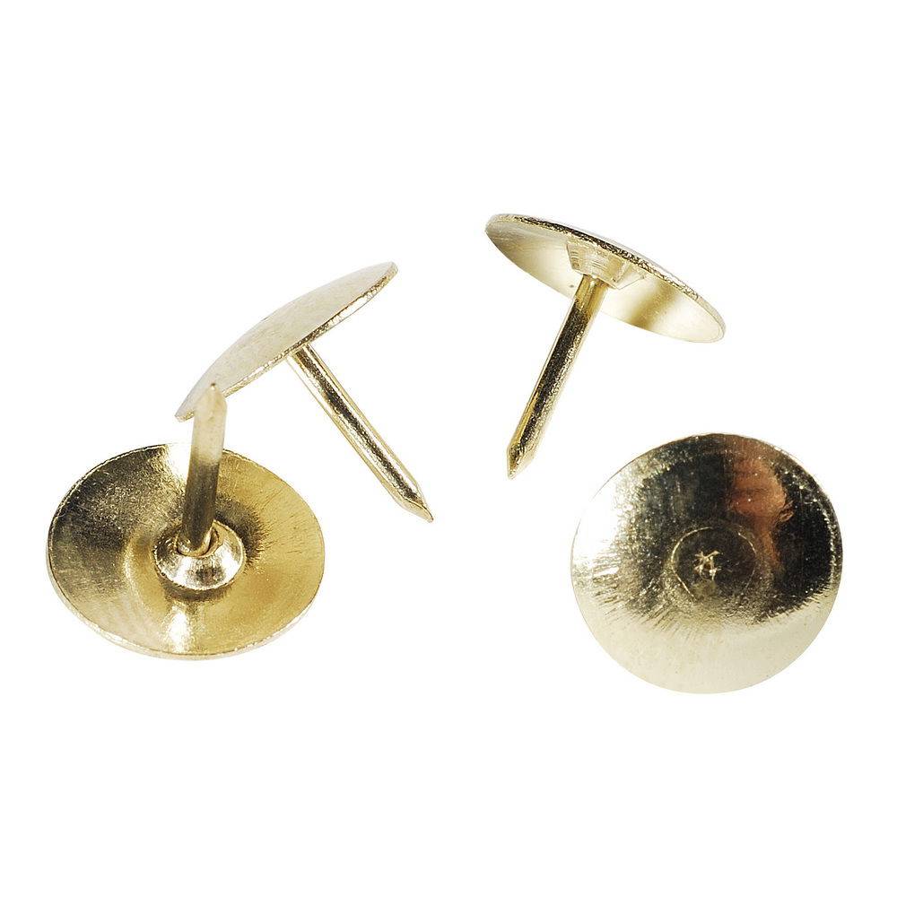 Exacompta Schachtel 750x Reißnägeln Kopf Messing Ø95mm Spitze 9mm Messing 14768E