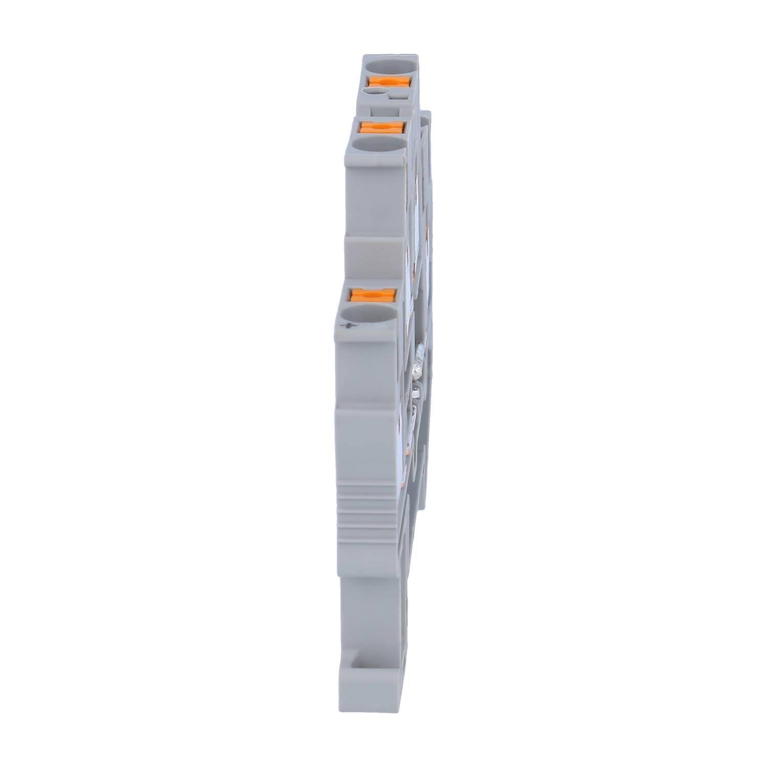 Phoenix Contact Dioden-Doppelstockklemme PTTB 2,5-DIO/UL-UR mit eingebauter Diode, Push-In-Anschluss Nennspannung 500V