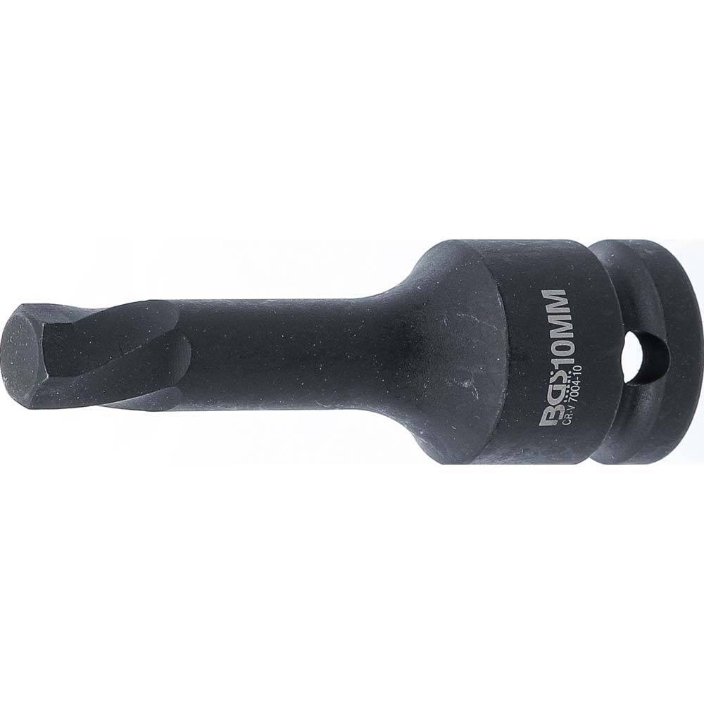 Schraubenausdreher - für defekten Innensechskant - 10 mm - Antrieb Innenvierkant 12,5 mm