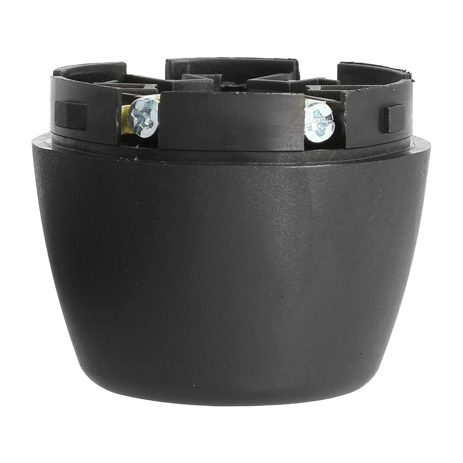 127186 STEX24 Grundkörper für Signalsäule schwarz, 50mm SG50-OB/231 101 MaßeHöhe42,0mm, Durchmesser 50,0mm - 1Stück