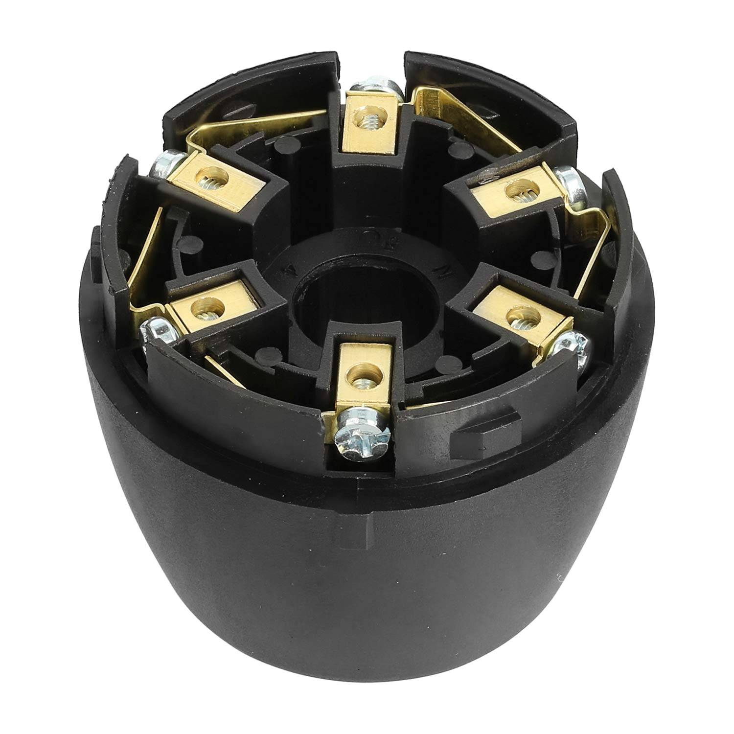 127186 STEX24 Grundkörper für Signalsäule schwarz, 50mm SG50-OB/231 101 MaßeHöhe42,0mm, Durchmesser 50,0mm - 1Stück