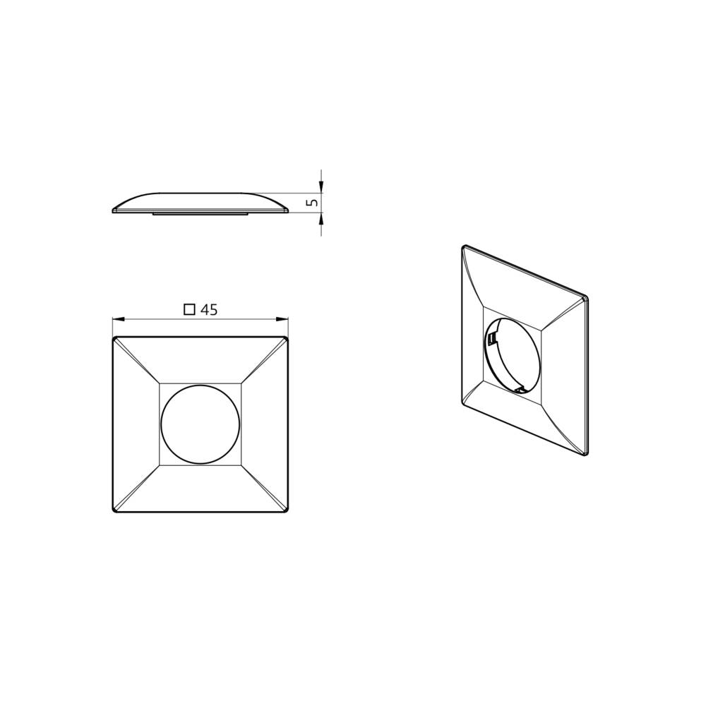 BEG Brück Electronic Clip-Designrahmen 92993