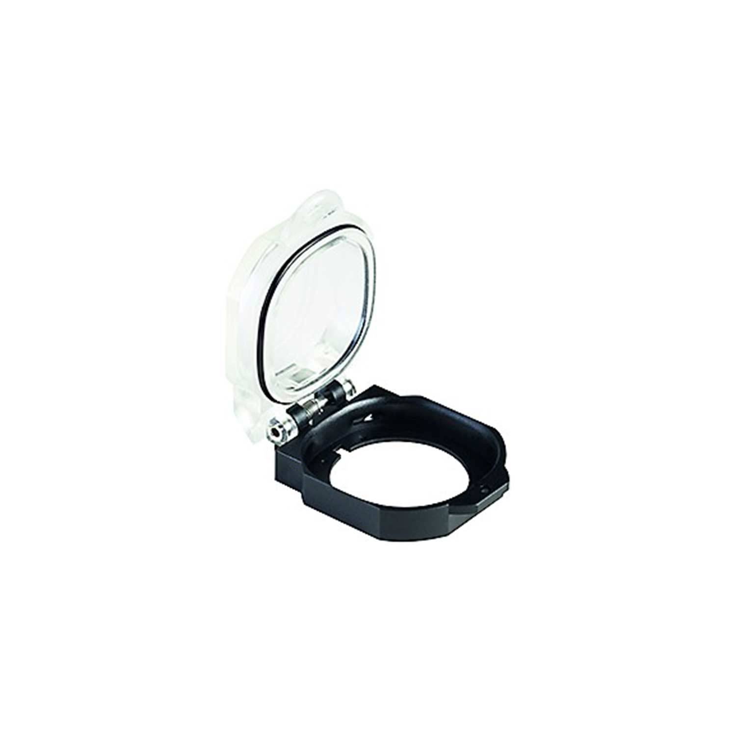 Eine schwarze und silberfarbene ellbogenförmige Rohrverschraubung, möglicherweise Teil eines Automobil- oder Installationssystems, vor weißem Hintergrund.