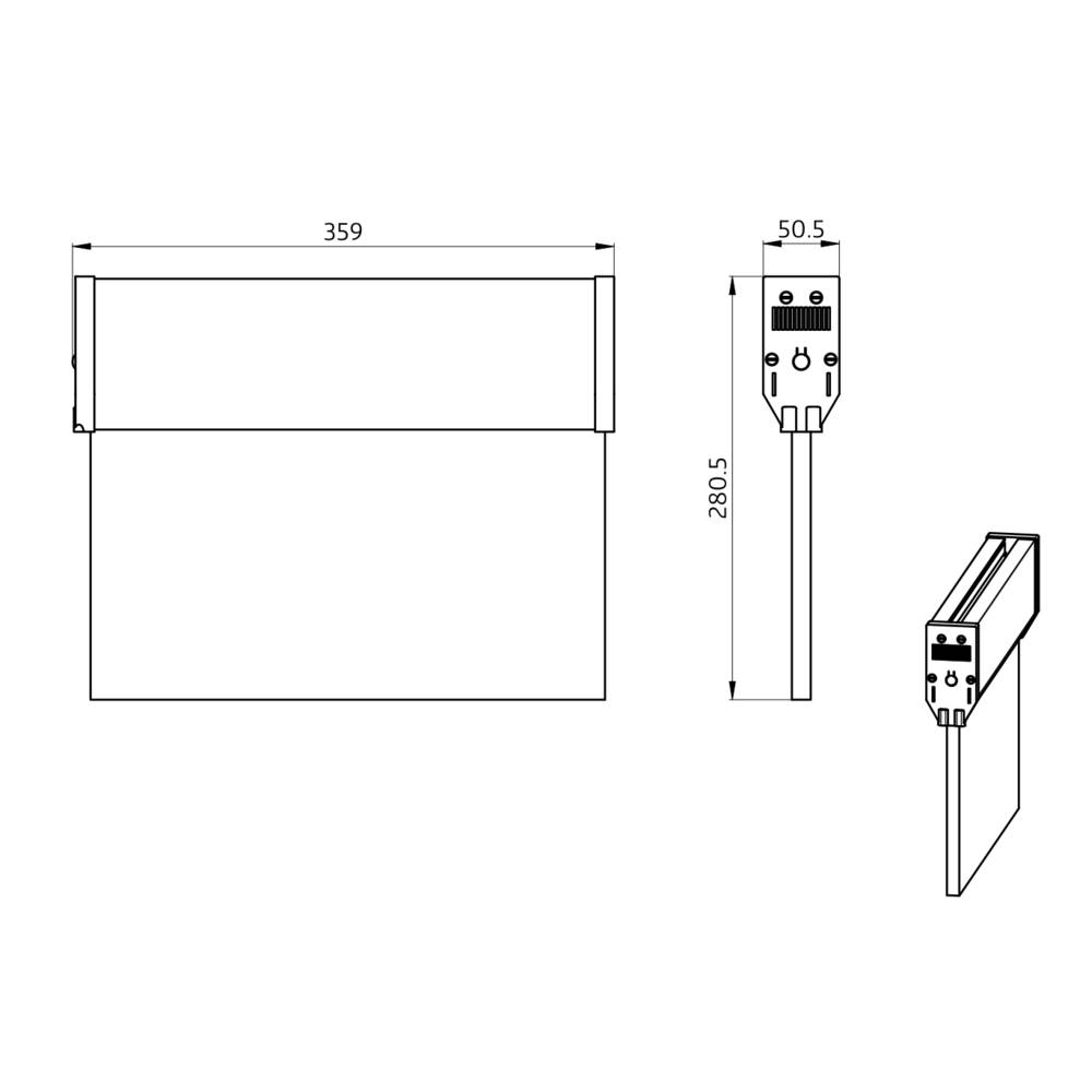 BEG Brück Electronic LED-Rettungszeichenleuchte DT32/6/3DALI-LED