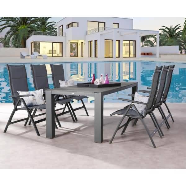 Klappstuhl Varese 47752050 anthrazit 2 Stück