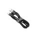Baseus Cafule Kabel strapazierfähiges Nylonkabel USB / iPhone QC3.0 2.4A 1M schwarz-grau (CALKLF-BG1) Baseus Cafule Kabel strapazierfähiges Nylonkabel USB / iPhone QC3.0 2.4A 1M schwarz-grau (CALKLF-BG1)