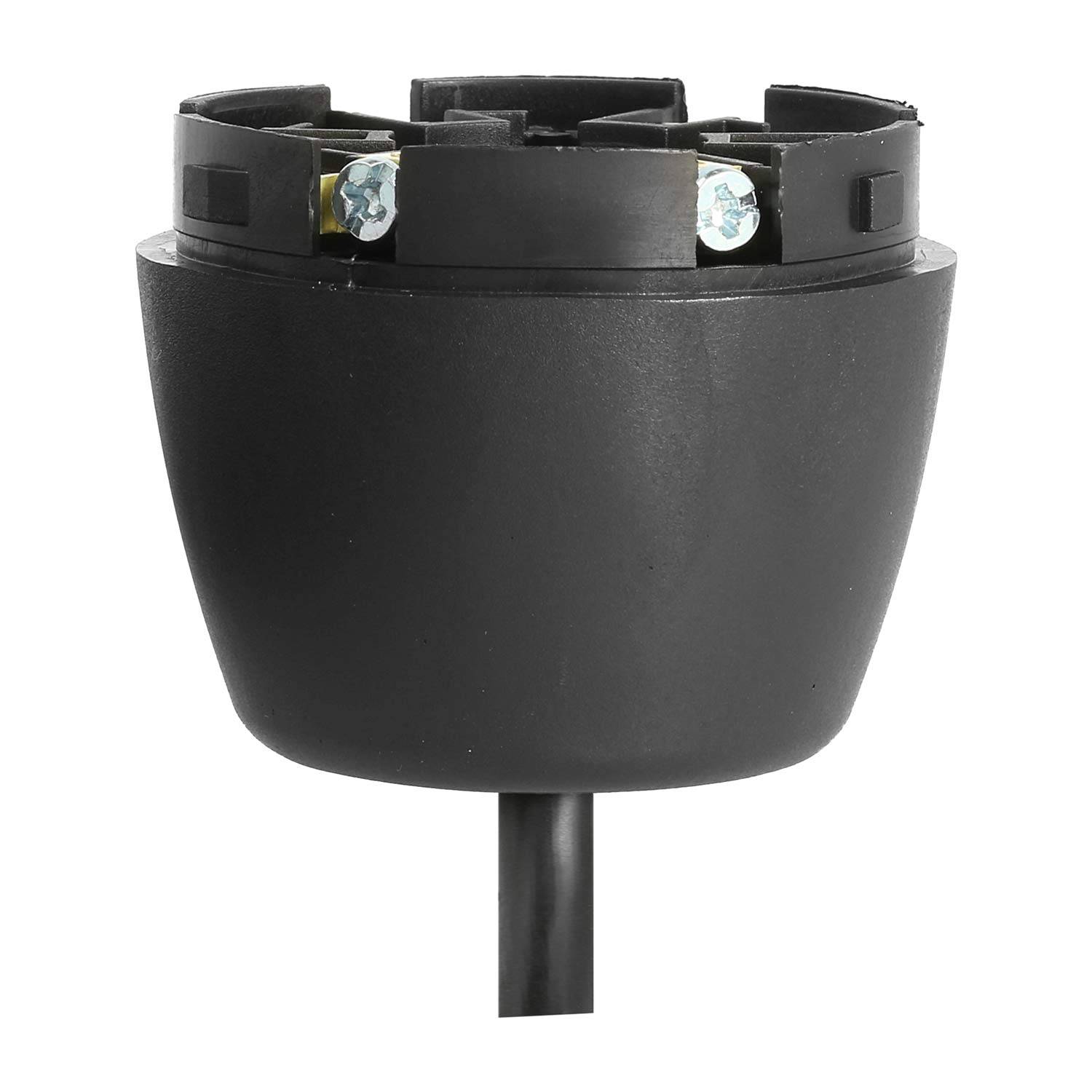 127752 STEX24 Grundkörper mit Kabel für Signalsäule schwarz, 50mm Kabel 0,6 Meter, SG50-OB/231 102 MaßeHöhe42,0mm,