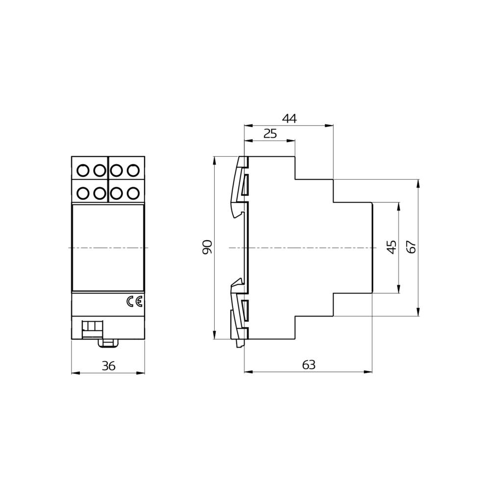 BEG Brück Electronic Reiheneinbaugerät LZ-230UNI420 REGgr.