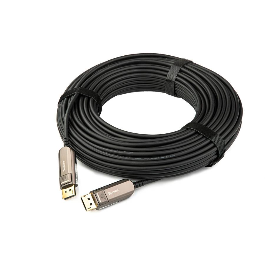 KRAMER CLS-AOCDP/UF-328 - Aktives optisches 8K DisplayPort-Kabel (8K@60Hz | bis 32,4Gbps | HDCP 1.4/2.2 | raucharm &