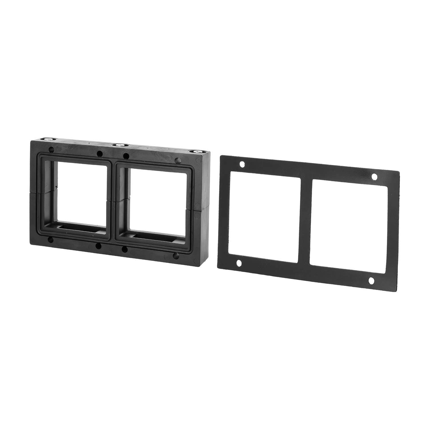 42350 icotek Kabeleinführungsleiste Jumbo KEL-JUMBO/02 für Kabeltüllen 2 Jumbo Anschraubloch 147,5mm x 100,5mm Bohrung