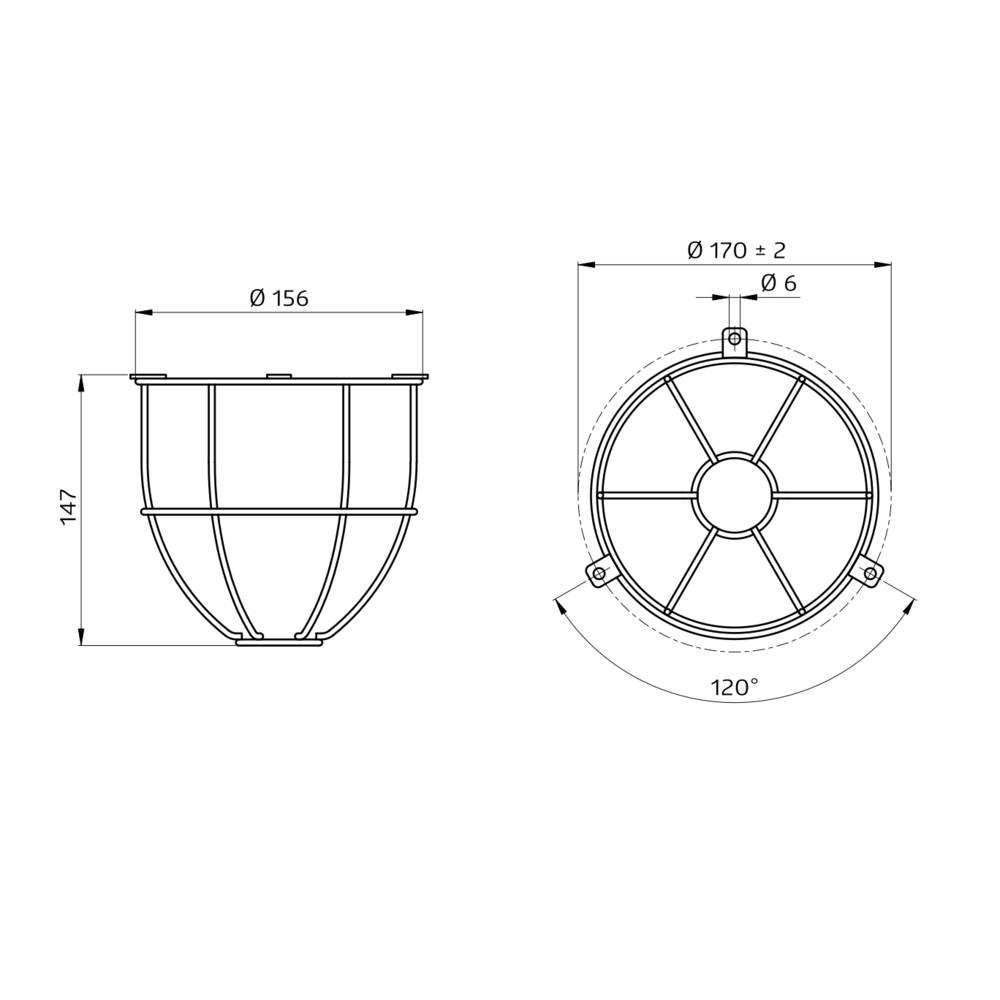 BEG Brück Electronic Ballschutzkorb 92467