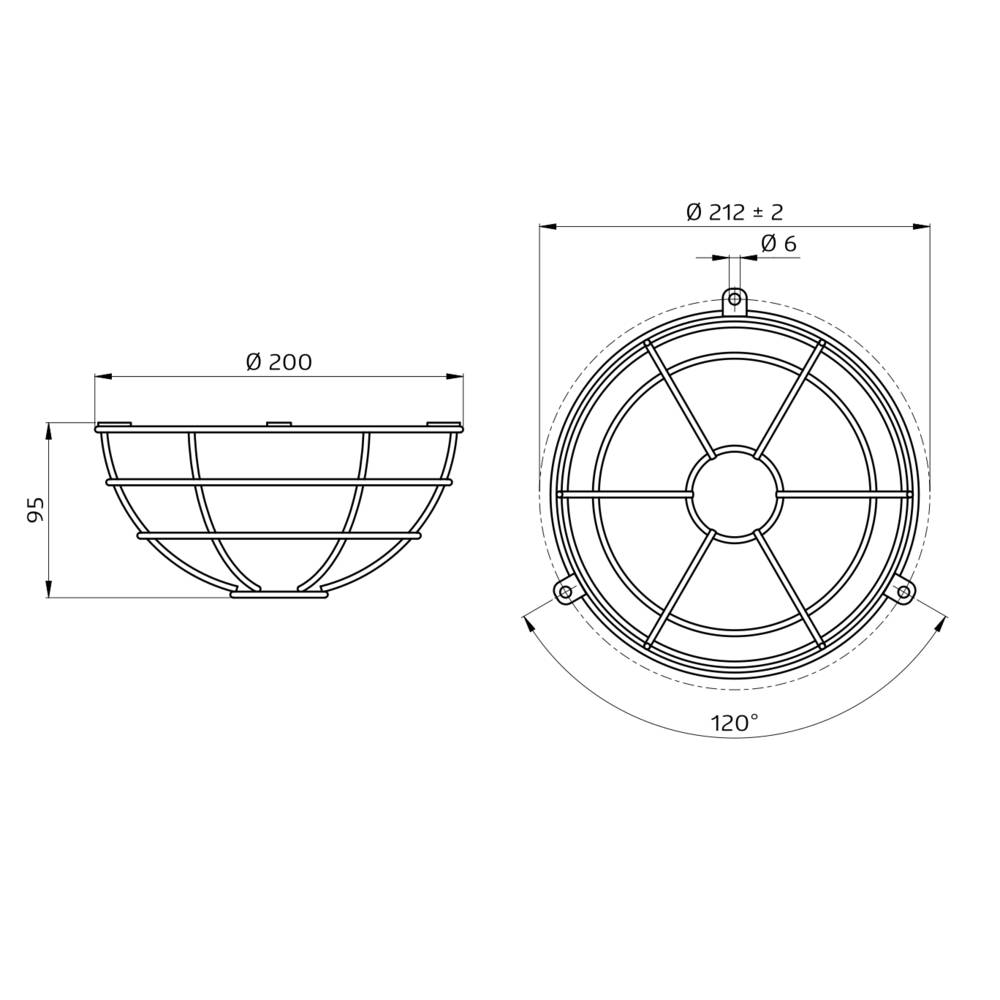 BEG Brück Electronic Ballschutzkorb 92199